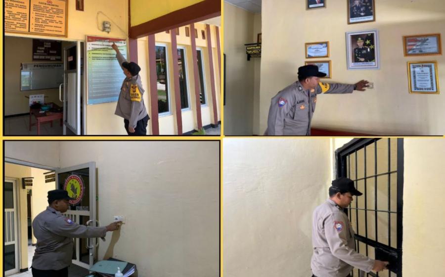 Polsek Jajara Polres Kaur, Cek Instalasi Listrik Secara Berkala 