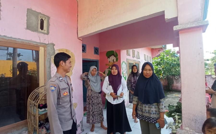 Bhabinkamtibmas Polsek Manna Berikan Penyuluhan Antisipasi Tindak Pidana Kekerasan Anak dan Perempuan 