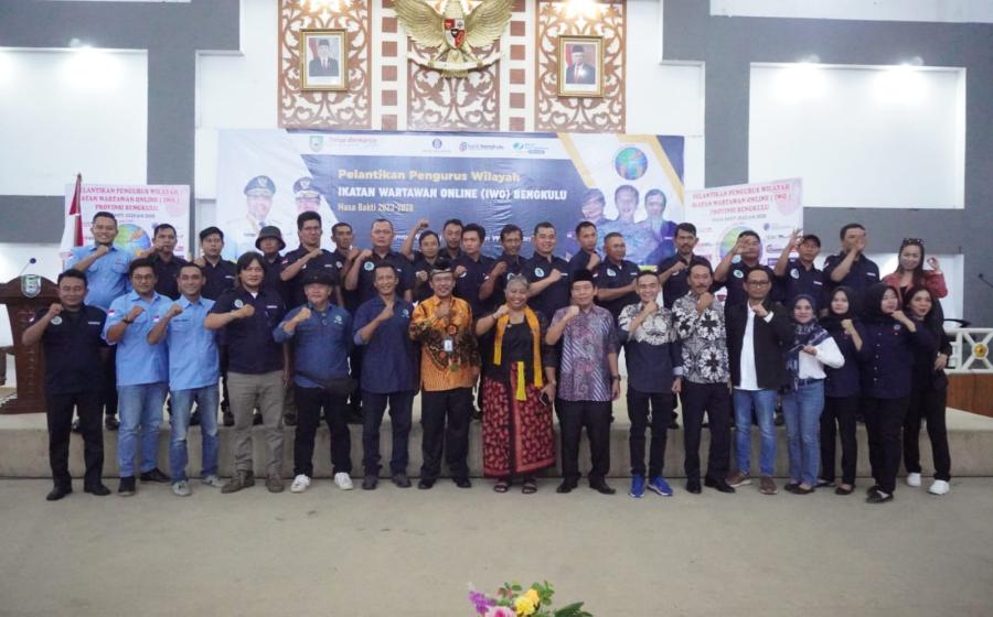 Pemprov Bengkulu Apresiasi Dikukuhkannya PW IWO Bengkulu