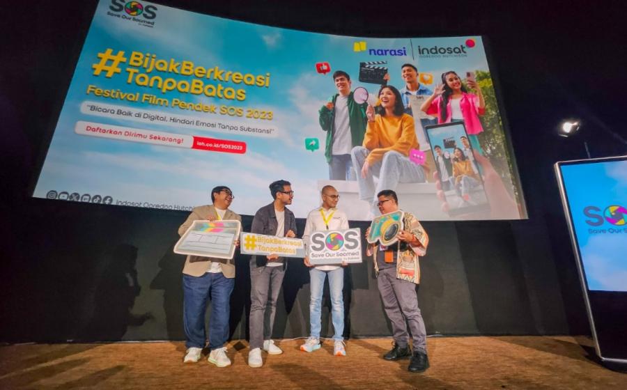 Kampanyekan Anti Hate Speech, Indosat Ooredoo Hutchison Gelar Kompetisi dan Festival Film Pendek SOS 2023