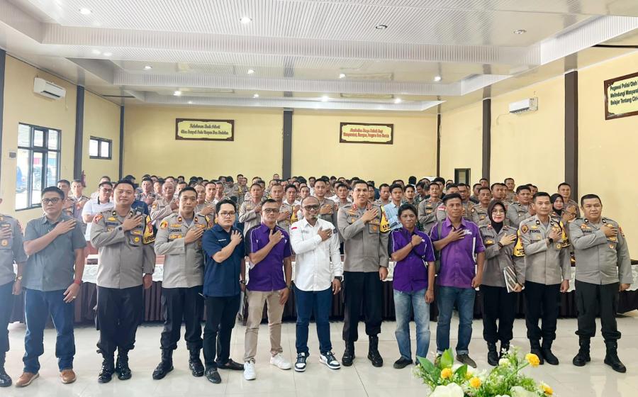Teken MoU, Polres Bengkulu Utara dan SMSI Sinergi Ciptakan Pemilu Damai
