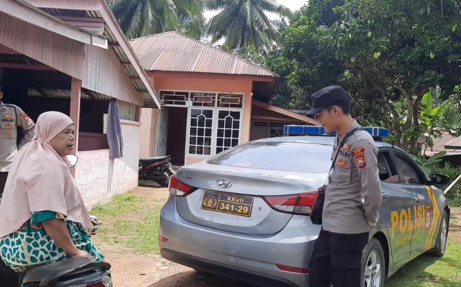 Harkamtibmas, Personel Polsek Air Besi Gelar Patroli 