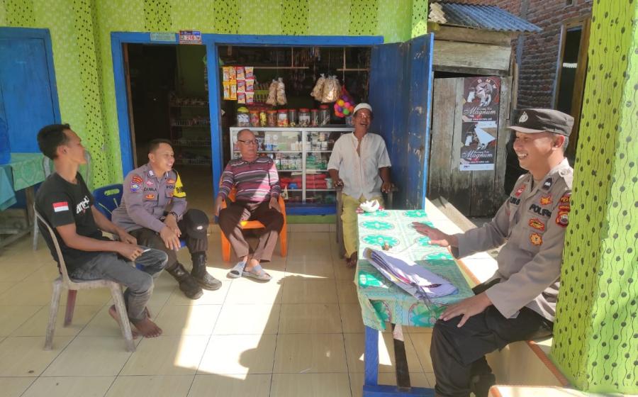 Cipta Kondisi Jelang Pemilu 2024, Polsek Maje Intensifkan Giat Sambang Kamtibmas 