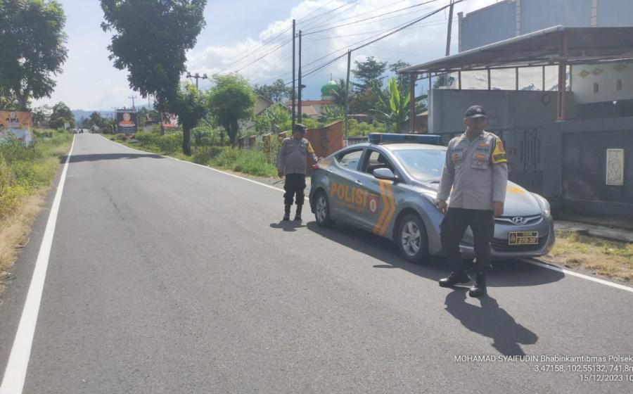 Polsek Curup Laksanakan Patroli Antisipasi 3 C