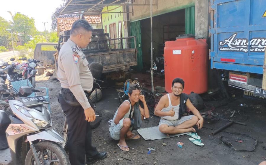 Lebih Dekat dengan Masyarakat Bhabinkamtibmas Kunjungi Warga Binaan 