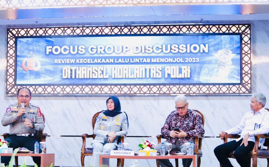 Optimalkan Upaya Pencegahan Kecelakaan, Jasa Raharja, Korlantas Polri, dan KNKT Gelar FGD Review Kecelakaan Menonjol Tahun 2023 