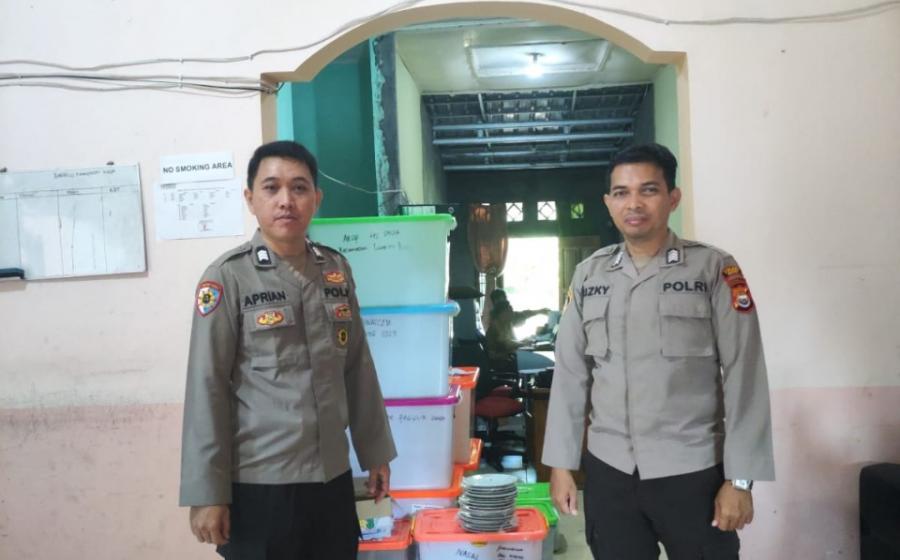 Personel OMB Polres Kaur Patroli di Kantor Bawaslu Lakukan Sitem Pengamanan Berkala 