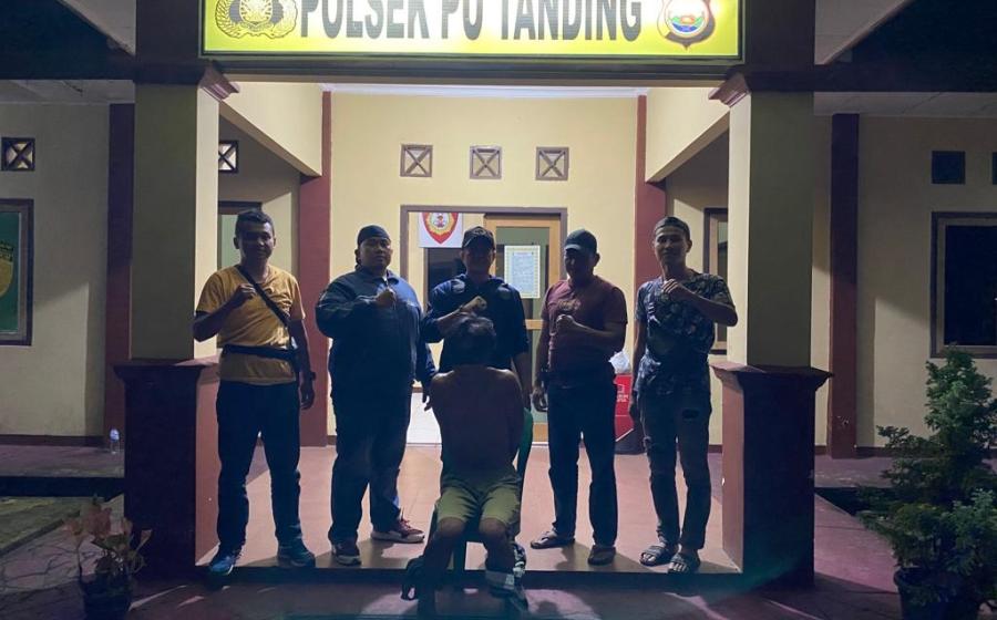 Polsek Padang Ulak Tanding Berhasil Tangkap DPO Pelaku Curat