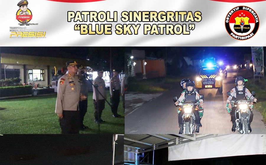 Sinergitas, Polres Bengkulu Utara Laksanakan "Blue Sky Patrol"