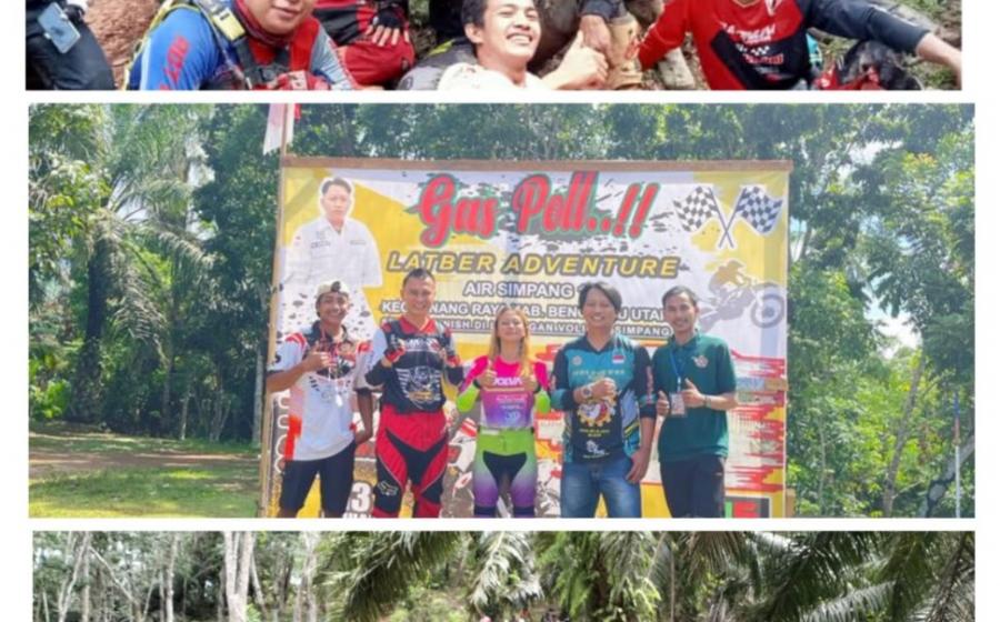 Kapolsek Ketahun Latihan Adventure Bersama Kapospol Pinang Raya