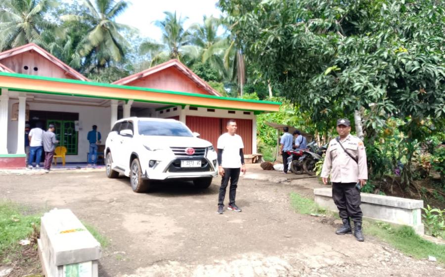 Polsek Padang Jaya Amankan Jalannya Kegiatan Kampanye di Kecamatan Padang Jaya