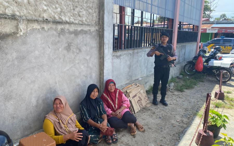 Cegah Aksi Kejahatan, Polres Kaur Patroli Presisi di Seputaran Wilkum 