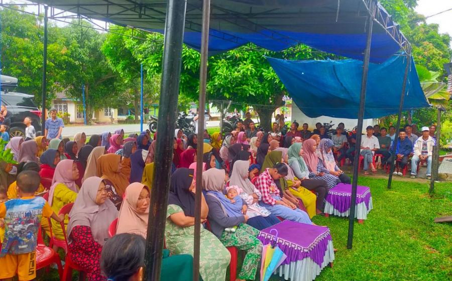 Polres Kaur Laksanakan Pengamanan Kampanye Calon DPD RI Hj. Dewi Coryati, M.Si