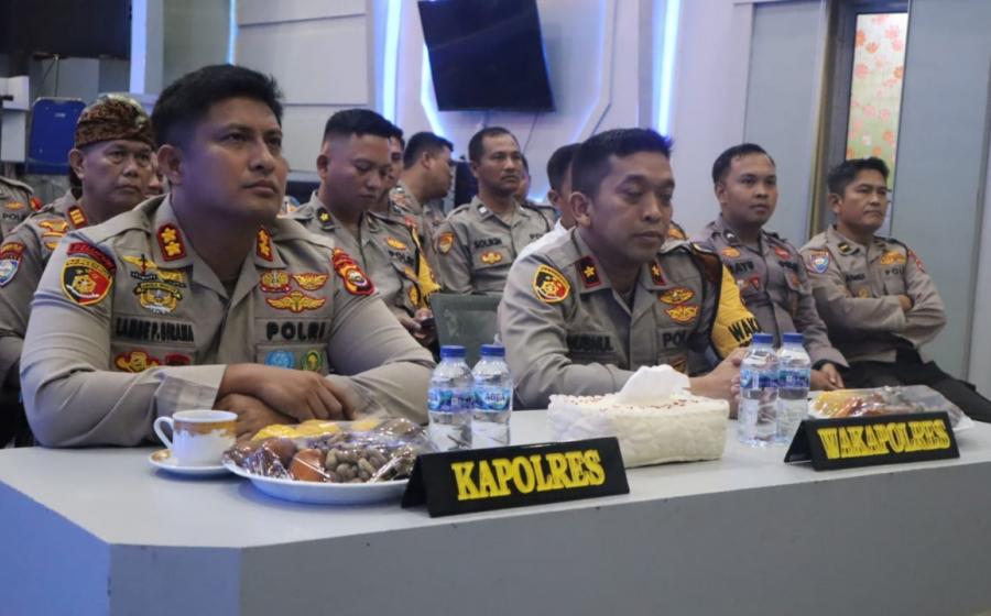 Polres Bengkulu Utara Gelar Nobar Jogja Asik-Jogja Bermusik-Untuk Indonesia Apik "Peace And Harmony