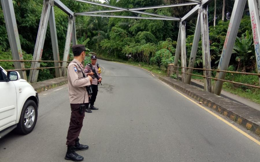 Patroli di Jalan Lintas Padang Ulak Tanding Berikan Rasa Aman 