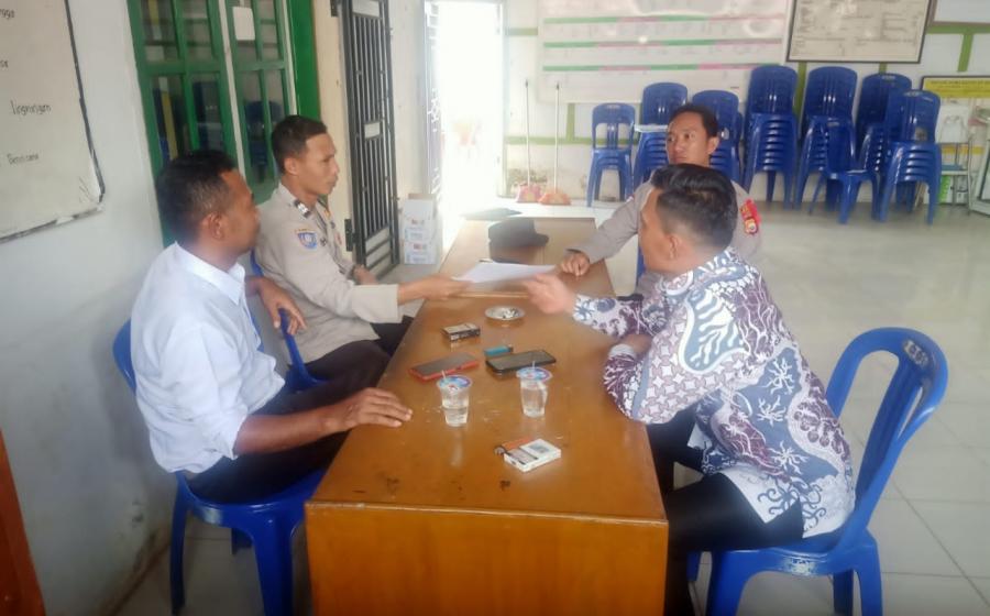 Sambang Tatap Muka Dengan Tokoh Pemuda, Sat Binmas Polres Bengkulu Utara Sampaikan Pesan Kamtibmas