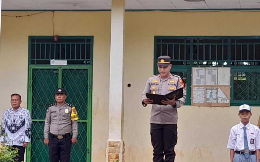 Police Go To School, Polsek Giri Mulya sambangi  SMKN 11 Bengkulu Utara