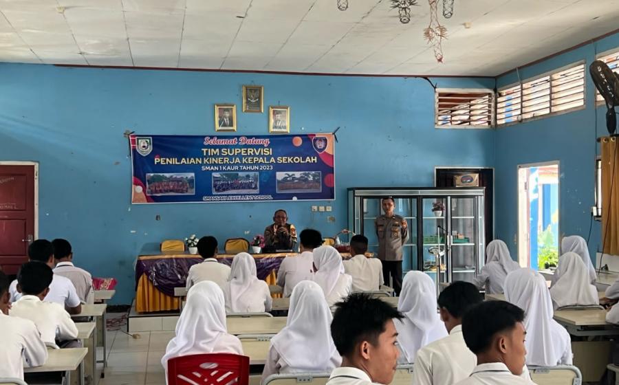 Bag SDM Polres Kaur Sosialisasi Penerimaan Polri Terpadu 
