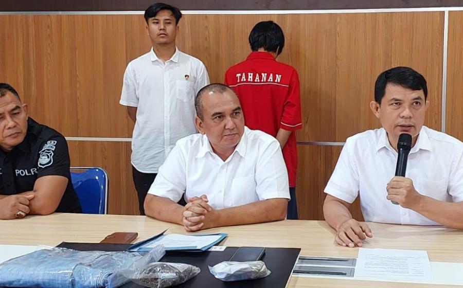 Ditresnarkoba Polda Bengkulu Tangkap Seorang Pria Penyalahguna Narkotika Jenis Ganja