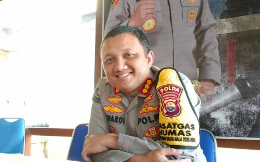 Kabid Humas Polda Bengkulu Kombes Pol Anuardi, S.Ik., M.Si., 