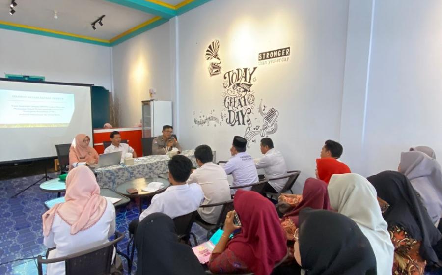 Binluh Sat Binmas Polres BU kepada Masyarakat Ajak Bersama-Sama Jaga Kamtibmas Dipemilu 2024 