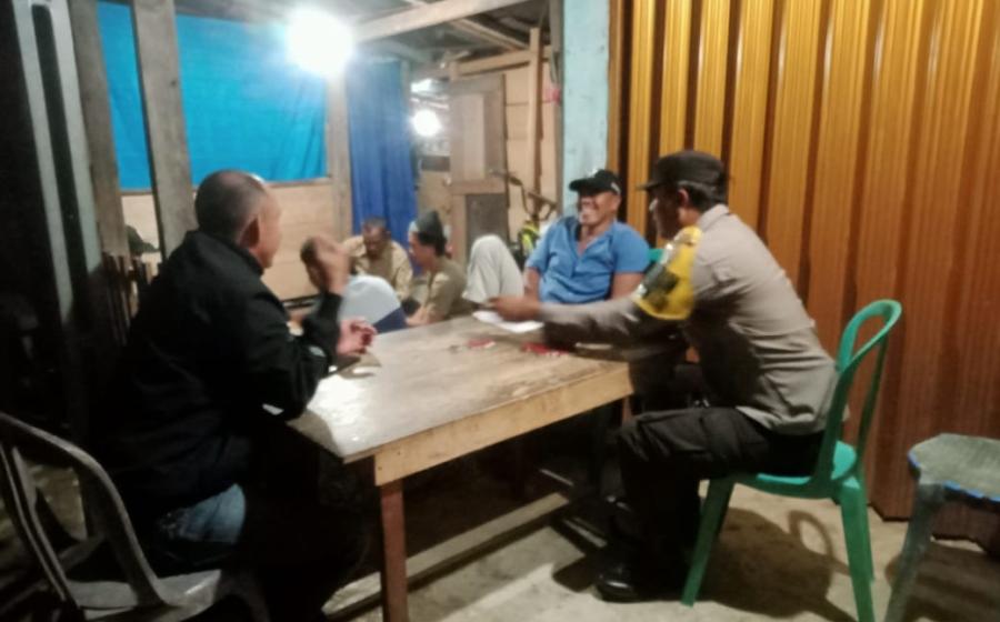 KRYD, Polsek Muara Sahung Mengecek Keamanan di  Seputaran Wilayah Hukum