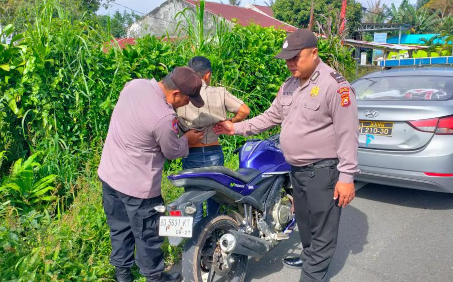 Polsek Curup Gelar Razia Senjata Api dan Senjata Tajam untuk Ciptakan Keamanan Wilayah