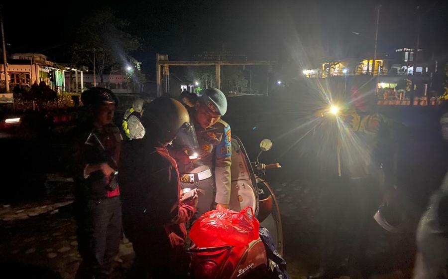 Tekan Angka Penyakit Masyarakat, Polres Kaur Patroli KRYD  