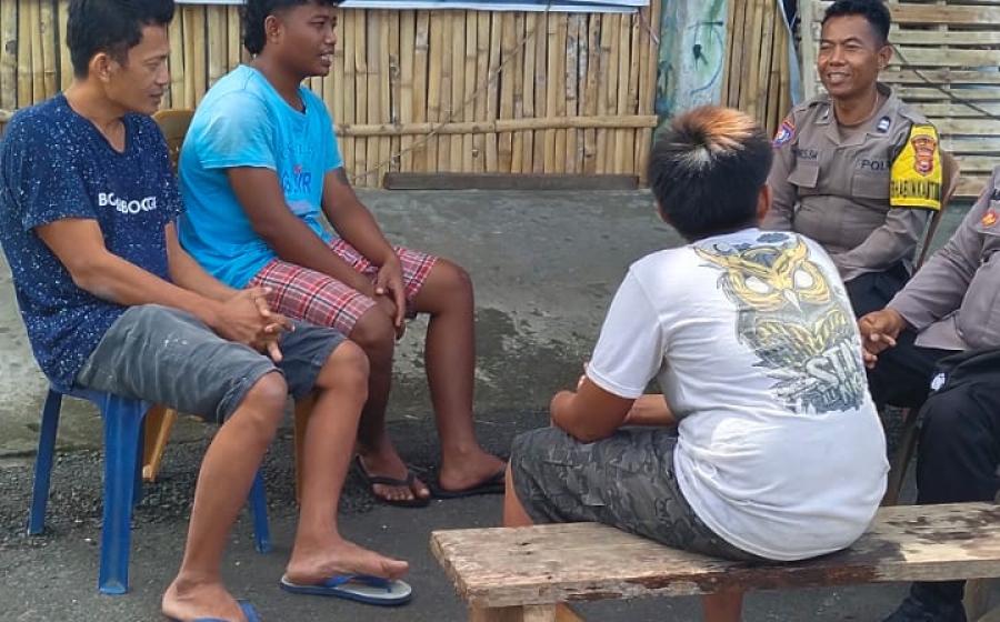 Gelar Minggu Kasih Bersama Warga Simpang Nangka, Polsek Curup Sampaikan Pesan Kamtibmas 