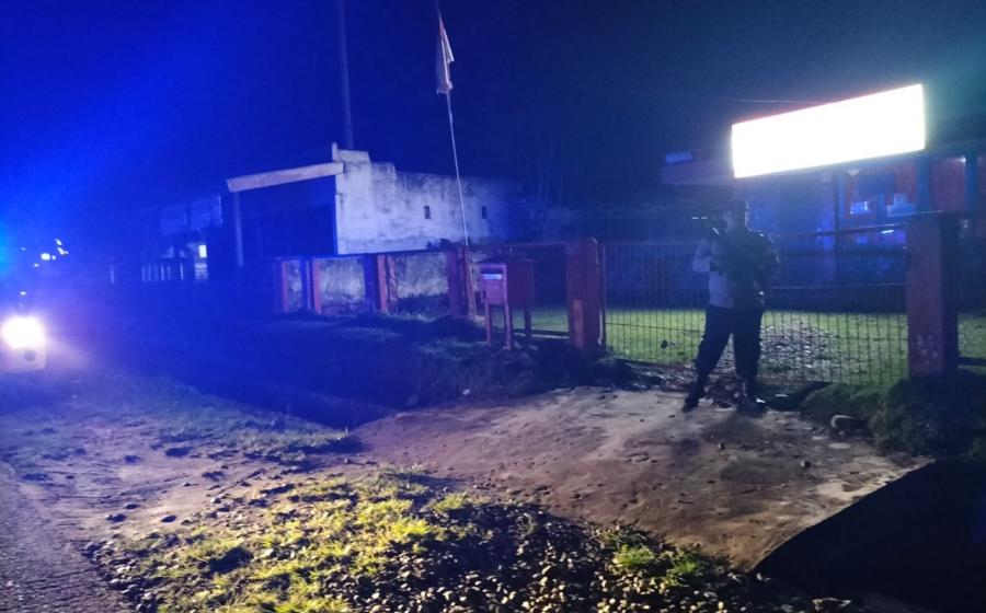 Polsek Kaur Utara Patroli Keliling Cek Situasi Kamtibmas  
