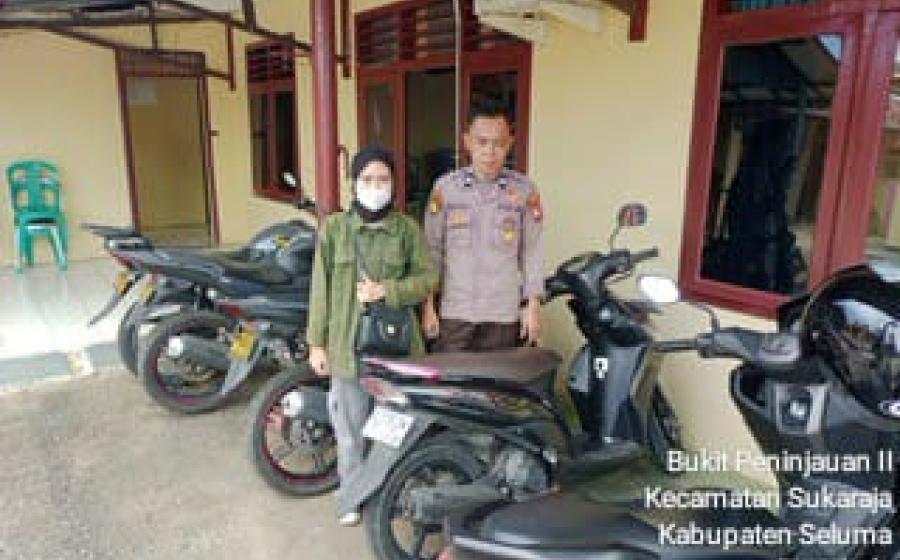 Polsek Sukaraja Terima dan Buka Layanan Penitipan Kendaraan Sepeda Motor Warga yang Hendak Mudik