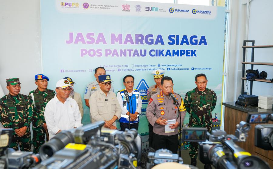 Kapolri Pastikan Semua Pihak Bersinergi Beri Pelayanan Terbaik Arus Balik Lebaran