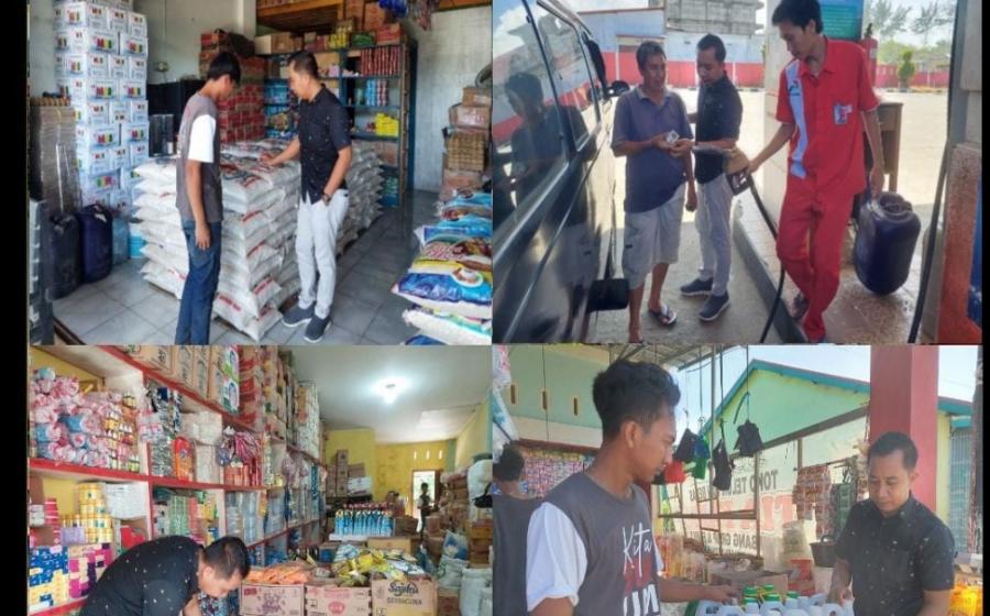 Pasca Lebaran, Unit II Ekonomi Sat Intelkam Polres Kaur Monitoring Harga dan Ketersedian Bahan Pokok