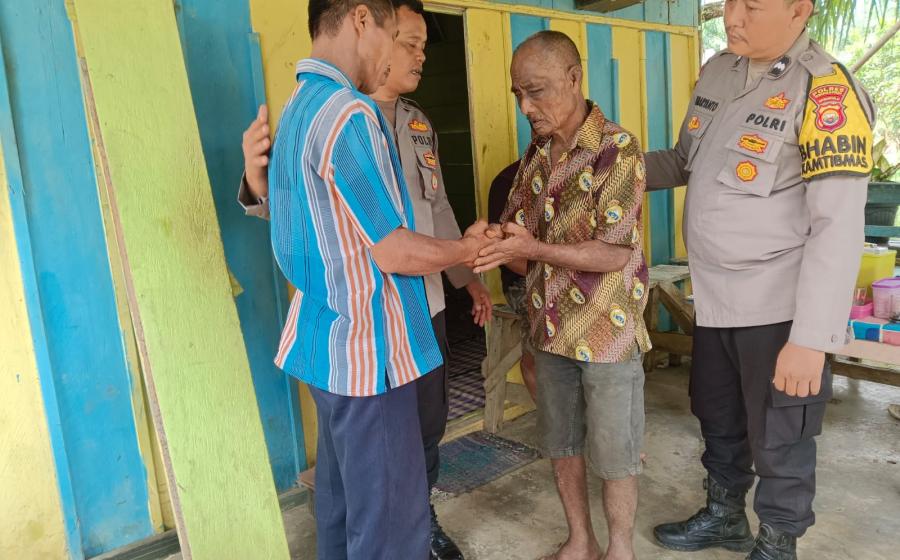 Bhabinkamtibmas Polres Bengkulu Utara Selesaikan Masalah Secara Problem Solving 