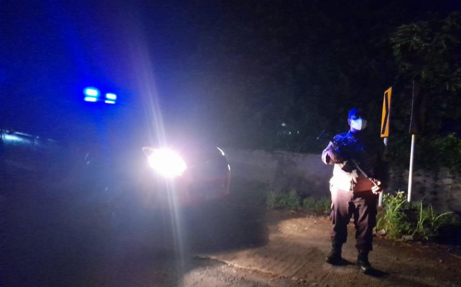 Antisipasi Aksi 3C, Polsek Maje Patroli di Objek Vital 