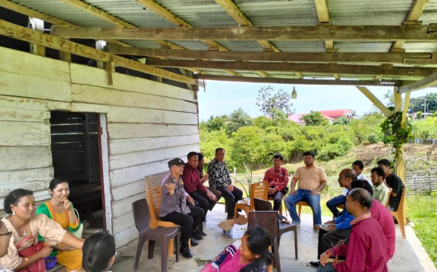 Gelar Minggu Kasih Polsek Kaur Selatan di HKBP Pondok Pusaka Sampaikan Pesan-Pesan Kamtibmas  