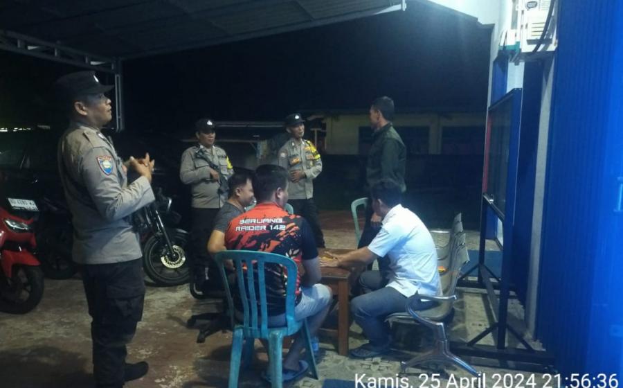Polsek Kaur Tengah Patroli Dialogis Cegah Aksi 3C dan Premanisme 