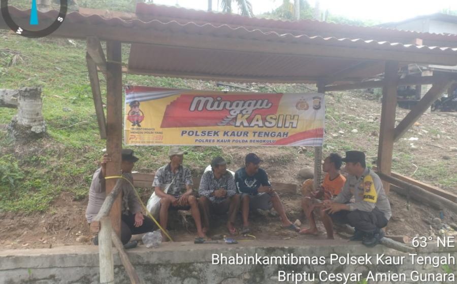 Minggu Kasih, Polsek Kaur Tengah Silaturrahmi dan Dialog bersama Warga Binaan