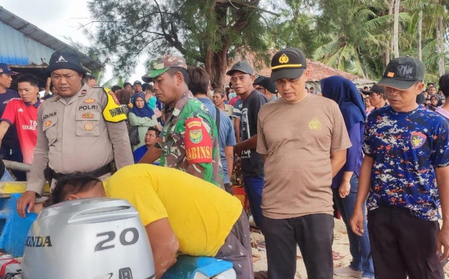 Polsek Nasal Laksanakan Konsolidasi Pencarian Korban Tenggelam di Pelabuhan Merpas 