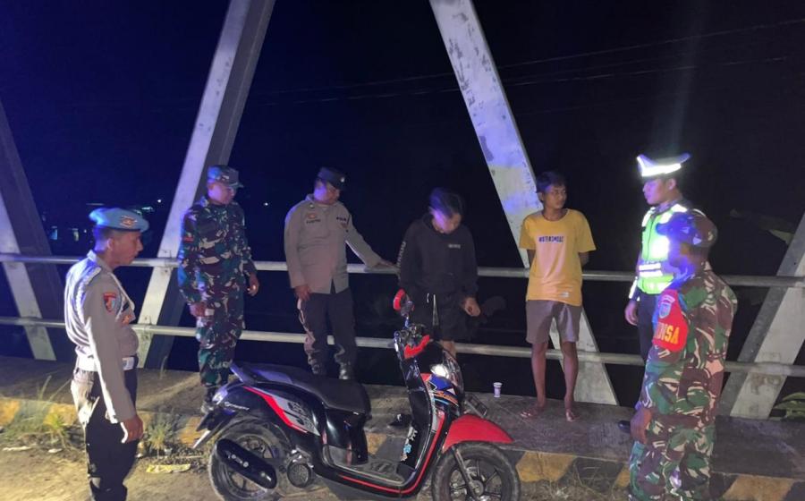 Ciptakan Kamtibmas Kondusif, Polsek Ketahun Patroli Blue Sky 