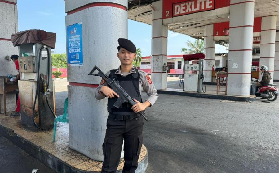 Polres Kaur Polda Bengkulu Melakukan Patroli Presisi Pantau Situasi Kamtibmas 