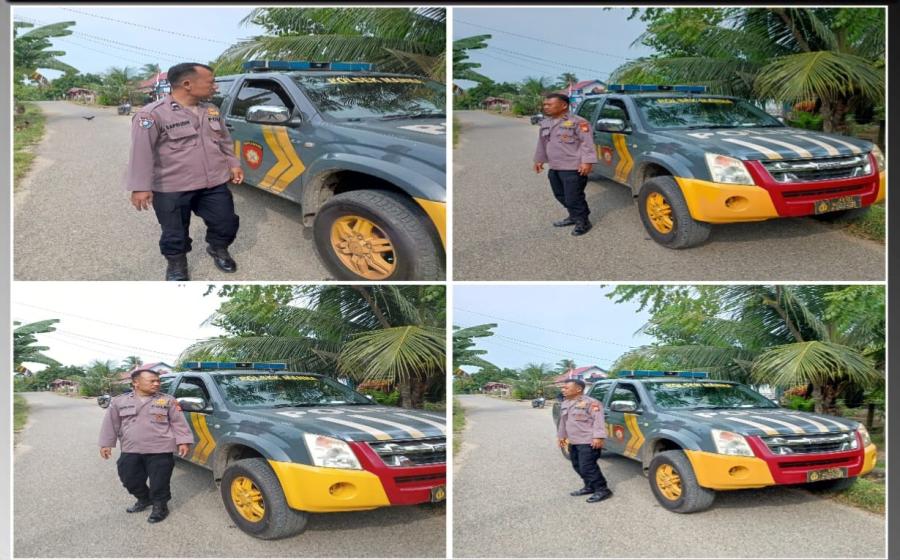 Polsek Manna Patroli Sore Hari Ciptakan Kenyamanan Beribadah dan Antisipasi Bali