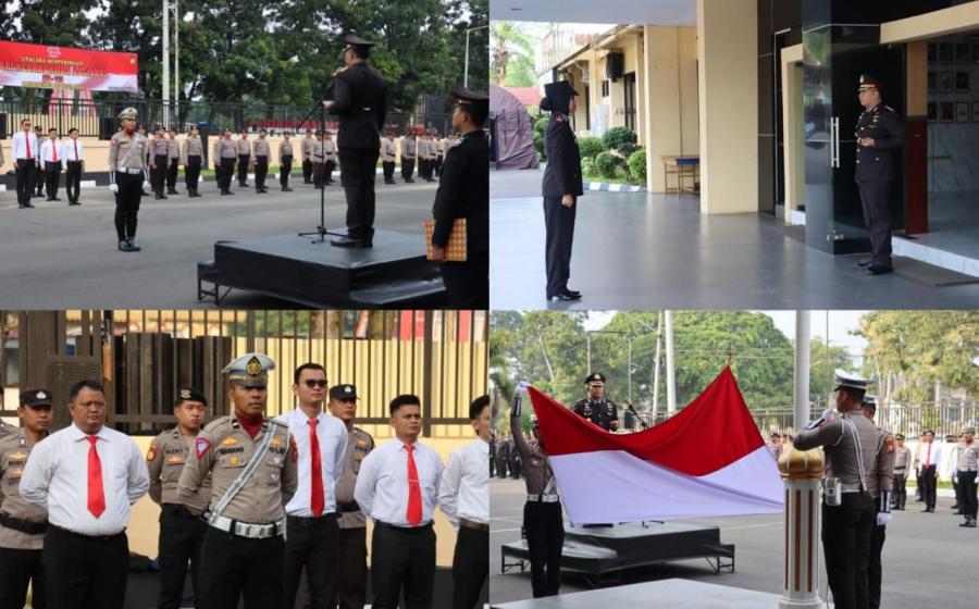 Kapolresta Bengkulu Pimpin Upacara Peringatan Hari Kebangkitan Nasional ke-116 