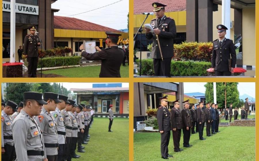 Gelar Upacara Harkitnas,  Kapolres Bengkulu Utara Beri Amanat Tentang Arti Kebangkitan Nasional Yang Sesungguhnya