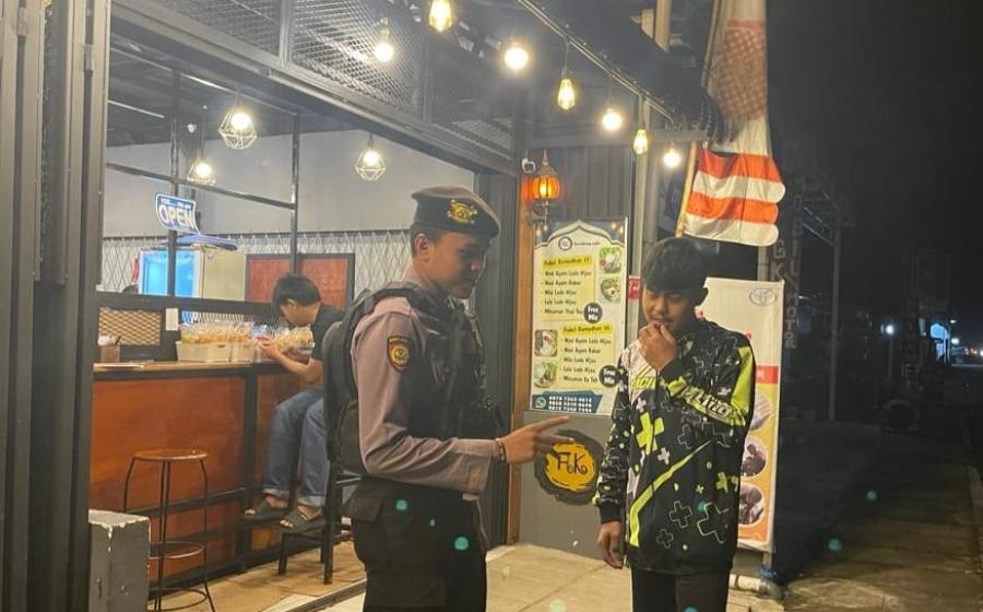 Jaga Keamanan dan Ketertiban Masyarakat di Malam Hari, Sat Samapta Polres Kepahiang Laksanakan Patroli