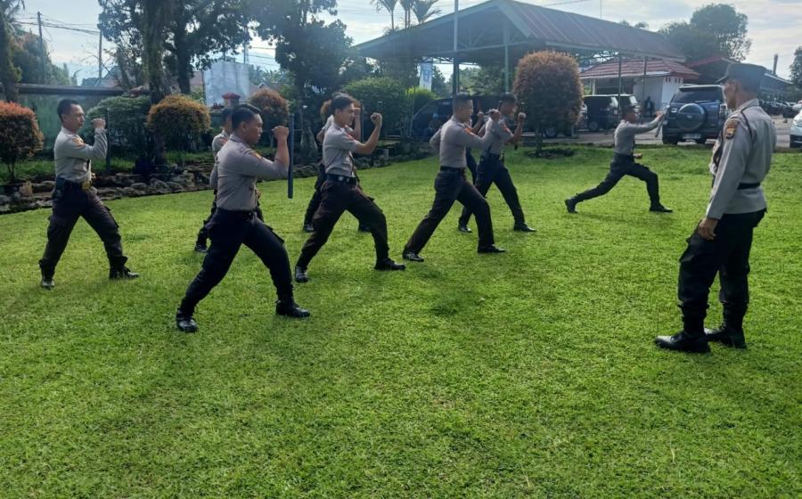 Sat Binmas Polres Bengkulu Utara Lakukan Pembinaan Terhadap Satpam RSUD Bengkulu Utara