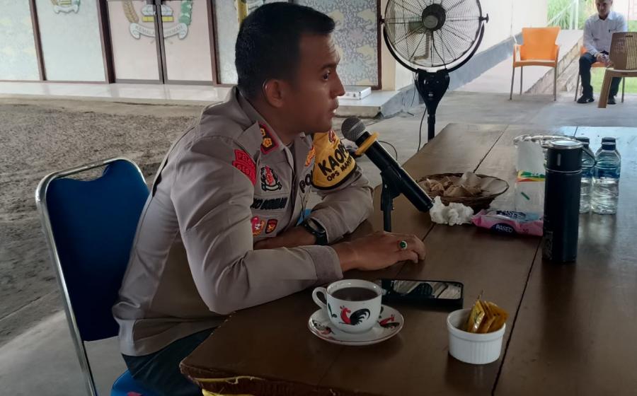 Gelar Anev Mingguan, Kapolres Kaur Imbau Personel Jaga Kmatibmas Jelang Pilkada 