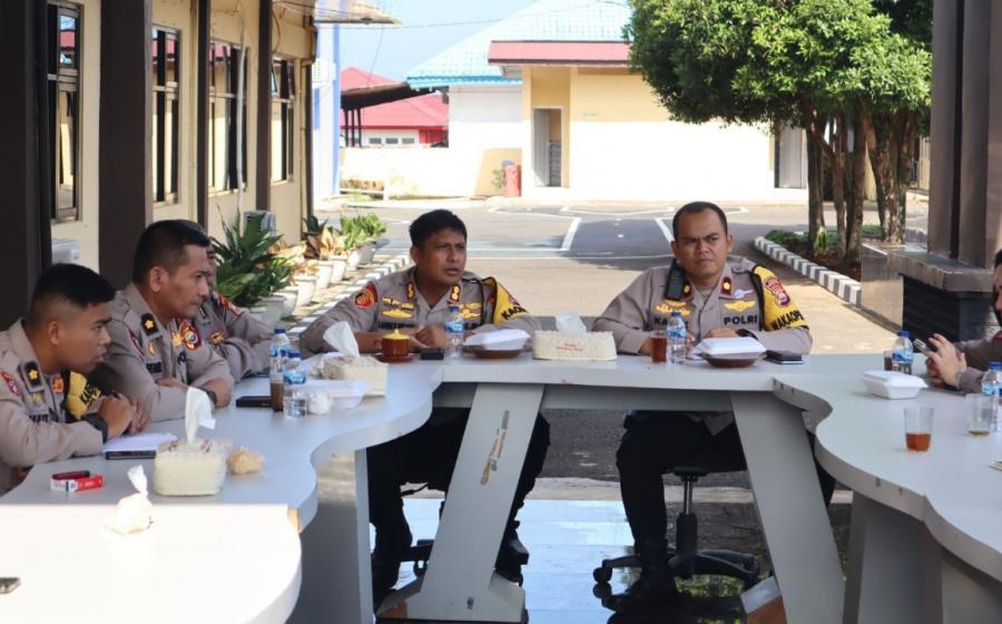 Kapolres Bengkulu Utara Gelar Coffee Morning Bahas Kamtibmas dan Kinerja Polres Bengkulu Utara
