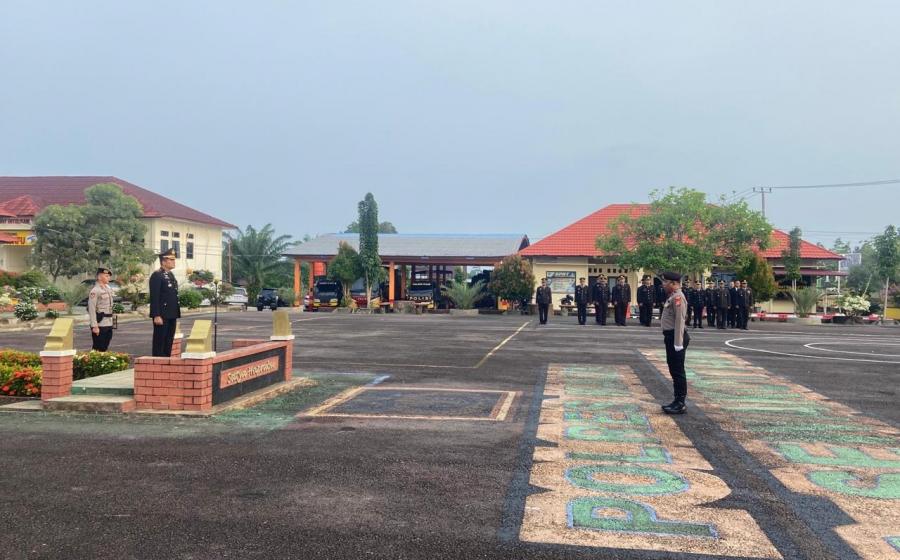 Wakapolres Kaur Pimpin Upacara Peringatan Hari Lahir Pancasila