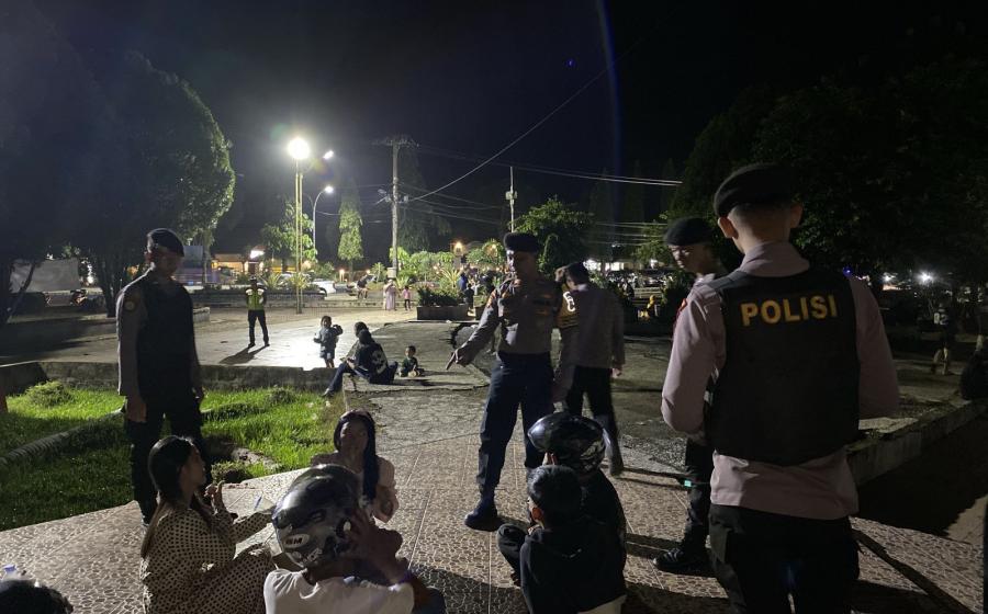 Jelang MTQ ke XXXVI, Polres Bengkulu Utara dan Polsek Jajaran Laksanakan Blue Sky Patrol